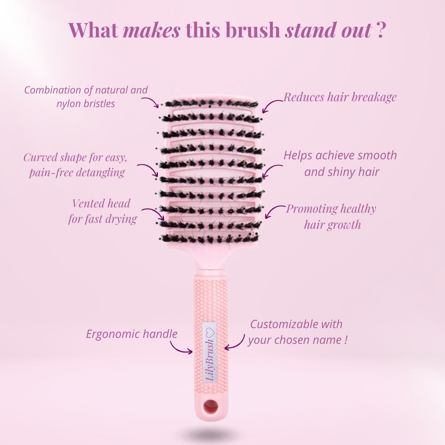 Daily Detangling Magic Brush Set & New detangling Hair spray !